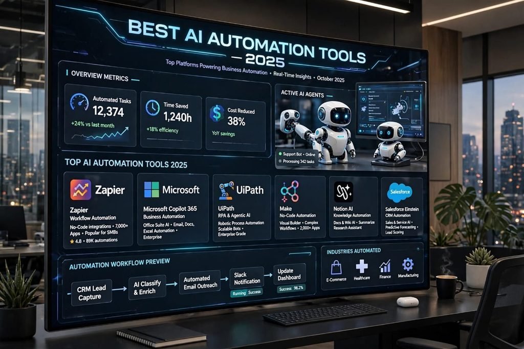 ai automation tools 2025