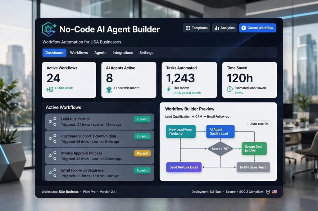 No-Code AI Agent Builder